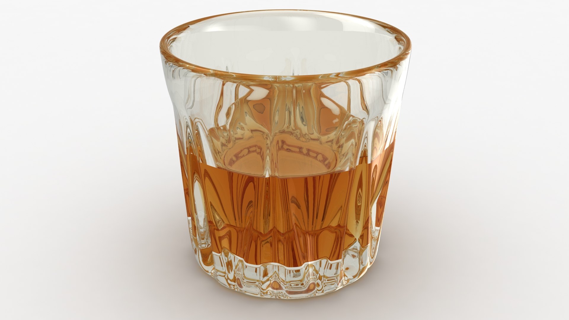 Realistic whisky glass 3D model TurboSquid 1498331