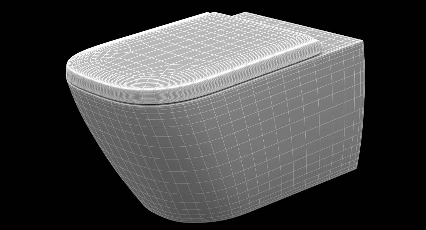 DuravitToilette 3DModell TurboSquid 1498887