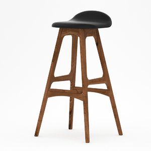 3D erik buck bar stool