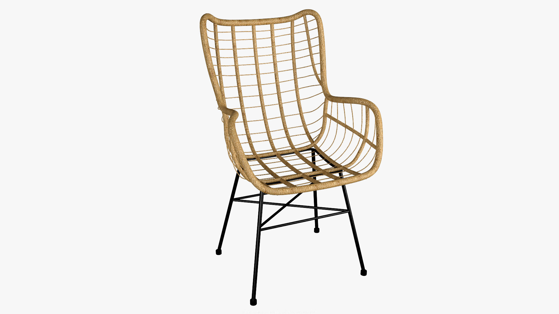 3D outdoor chair model TurboSquid 1498984