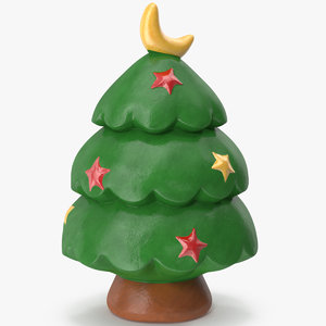 christmas tree figurine model