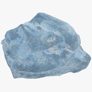 3D ice boulder