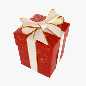 gift box 3D model