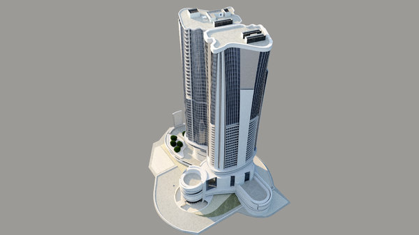 Office Building 3D - TurboSquid 1499364