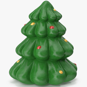 christmas tree figurine 2 3D