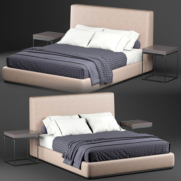 minotti powell bed