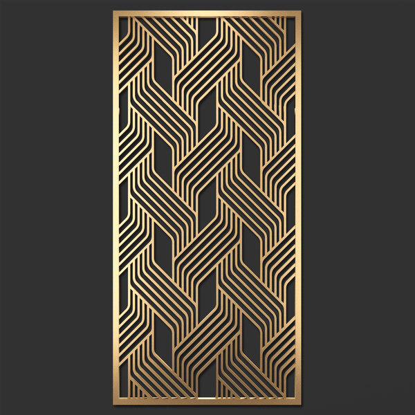 Decorative panel 3D model - TurboSquid 1499762