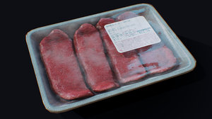 fresh meat package 3D model