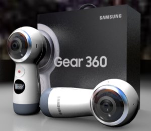 3D samsung gear 360 2017