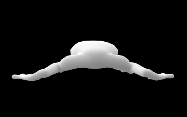 3D base euparkerella brasiliensis model TurboSquid 1499859
