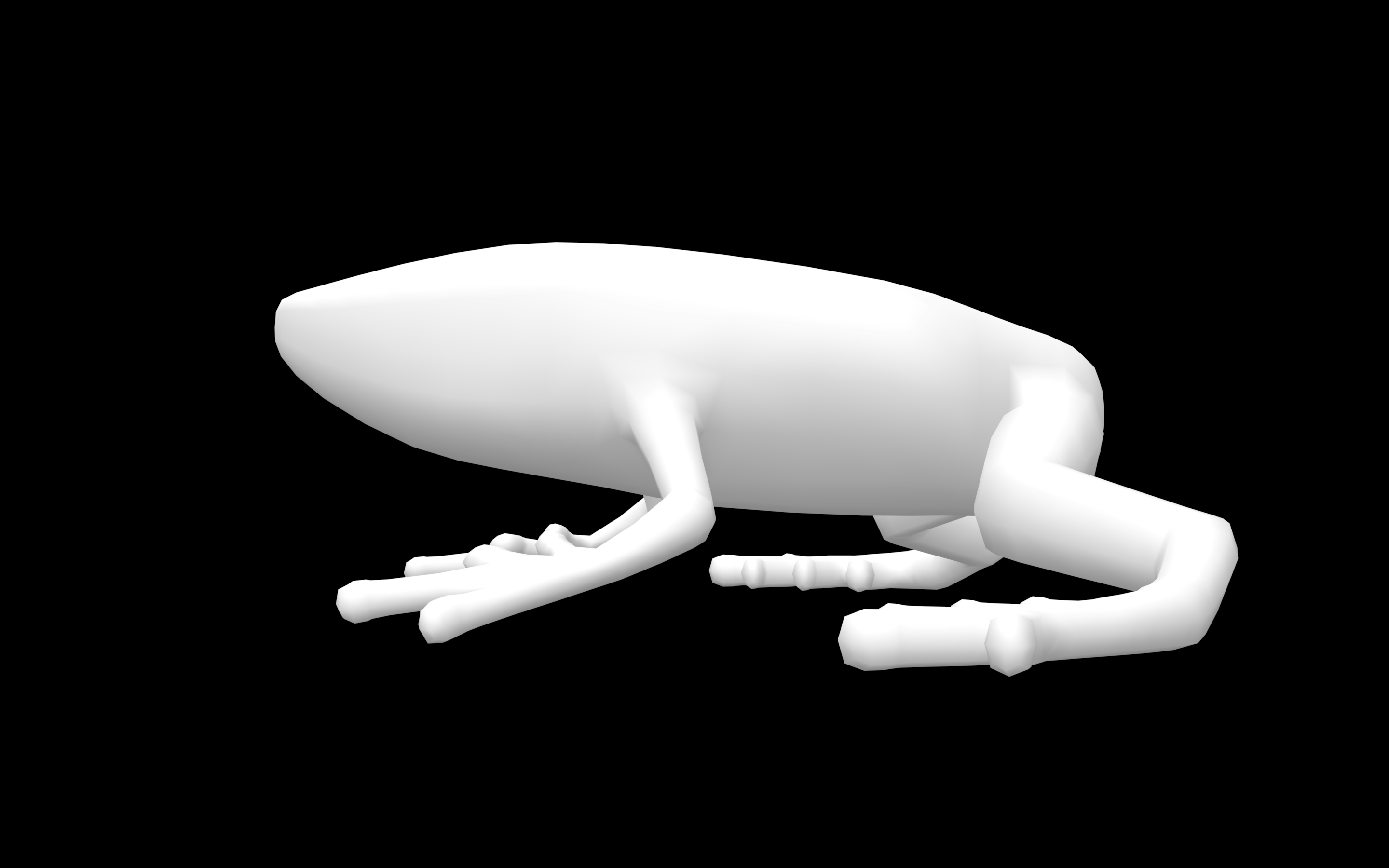 3D base euparkerella brasiliensis model TurboSquid 1499859