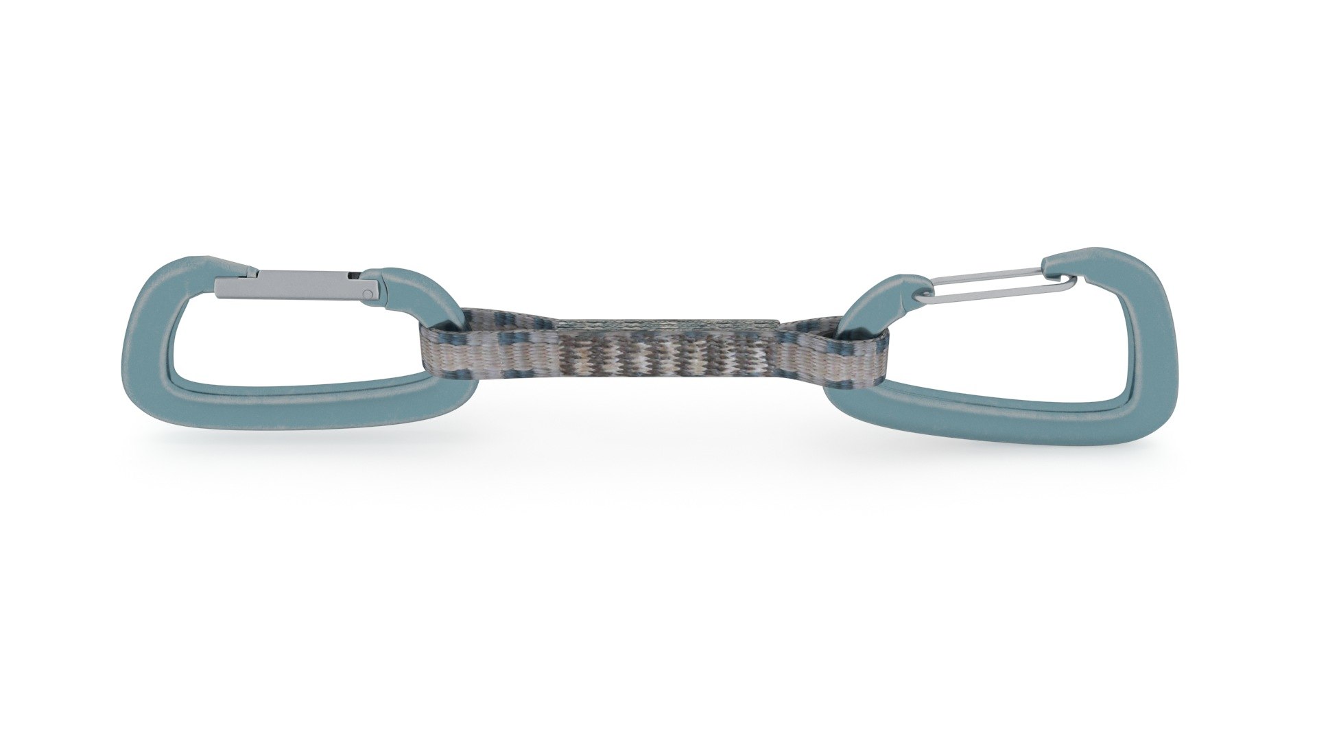 3D quickdraw rock climbing carabiner model TurboSquid 1499914