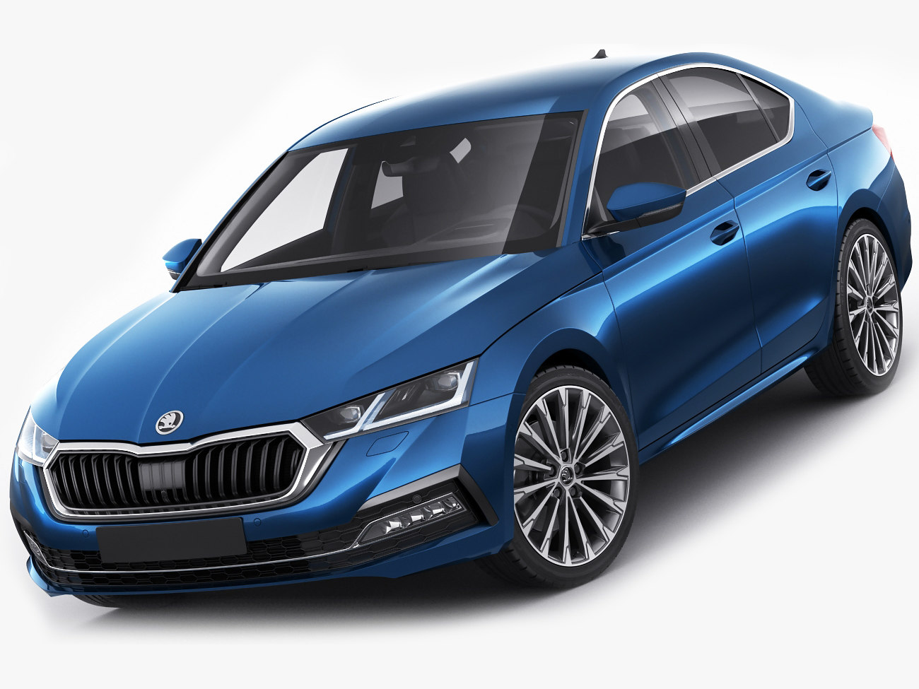 Skoda octavia 3d model