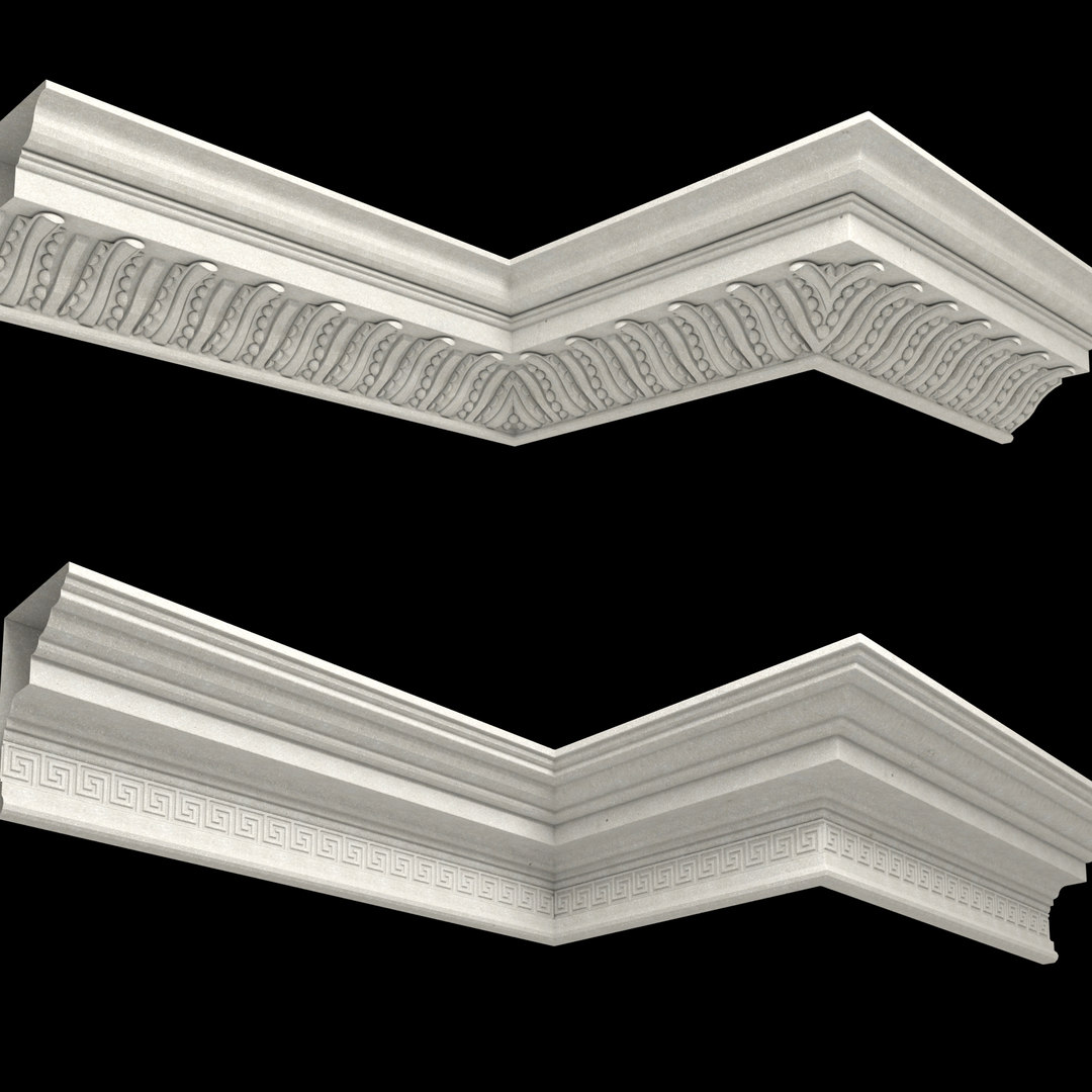 3D decor molding 01 TurboSquid 1499984