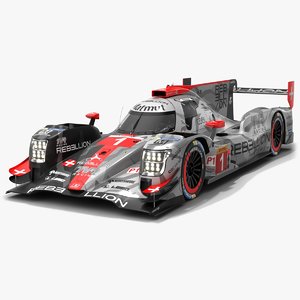 3D season race car