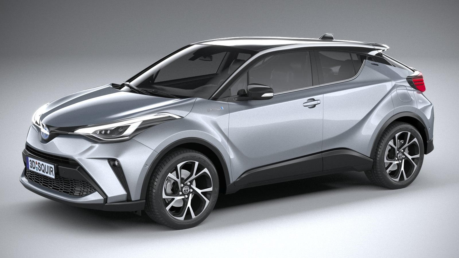 Toyota c-hr 2020 3D model - TurboSquid 1500238