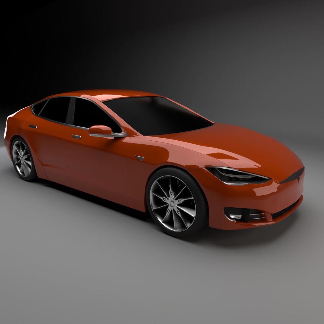 Tesla 3d model