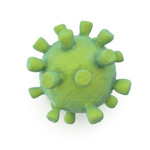 3D model wuhan coronavirus