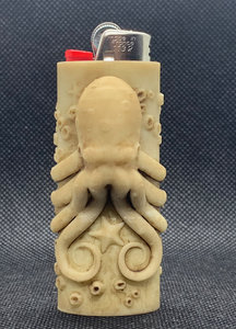ocean octopus lighter case 3D model