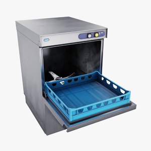 3D professional dishwasher