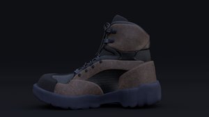 3D model boots shoes