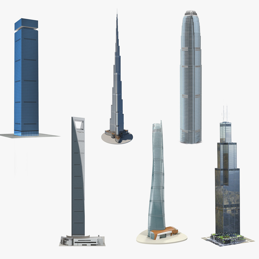 3D model skyscrapers 4 - TurboSquid 1500995