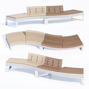 bench radius metalco 3D