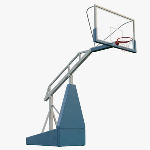 basketball hoop 3D model