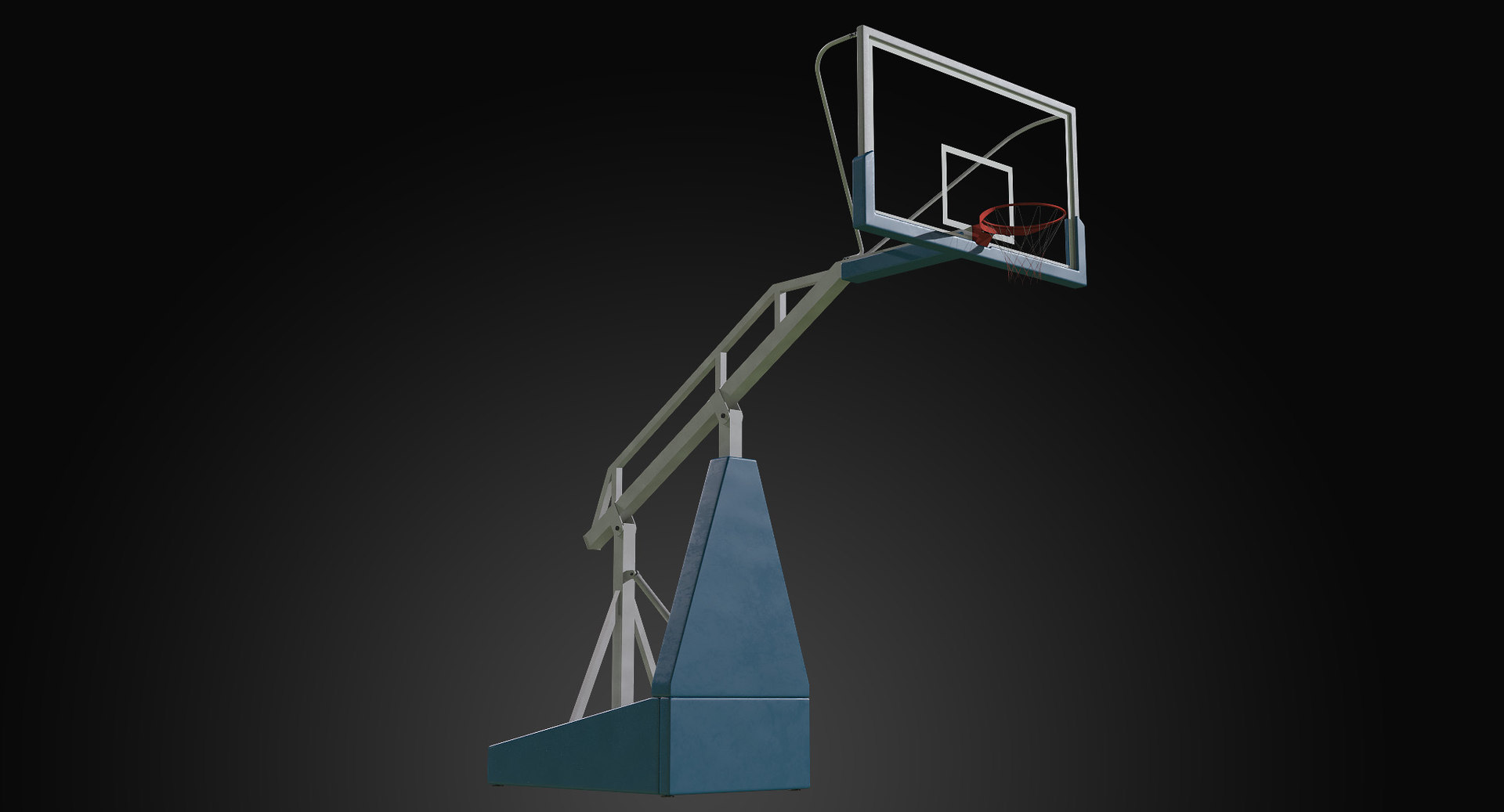 Basketball hoop 3D model TurboSquid 1501169