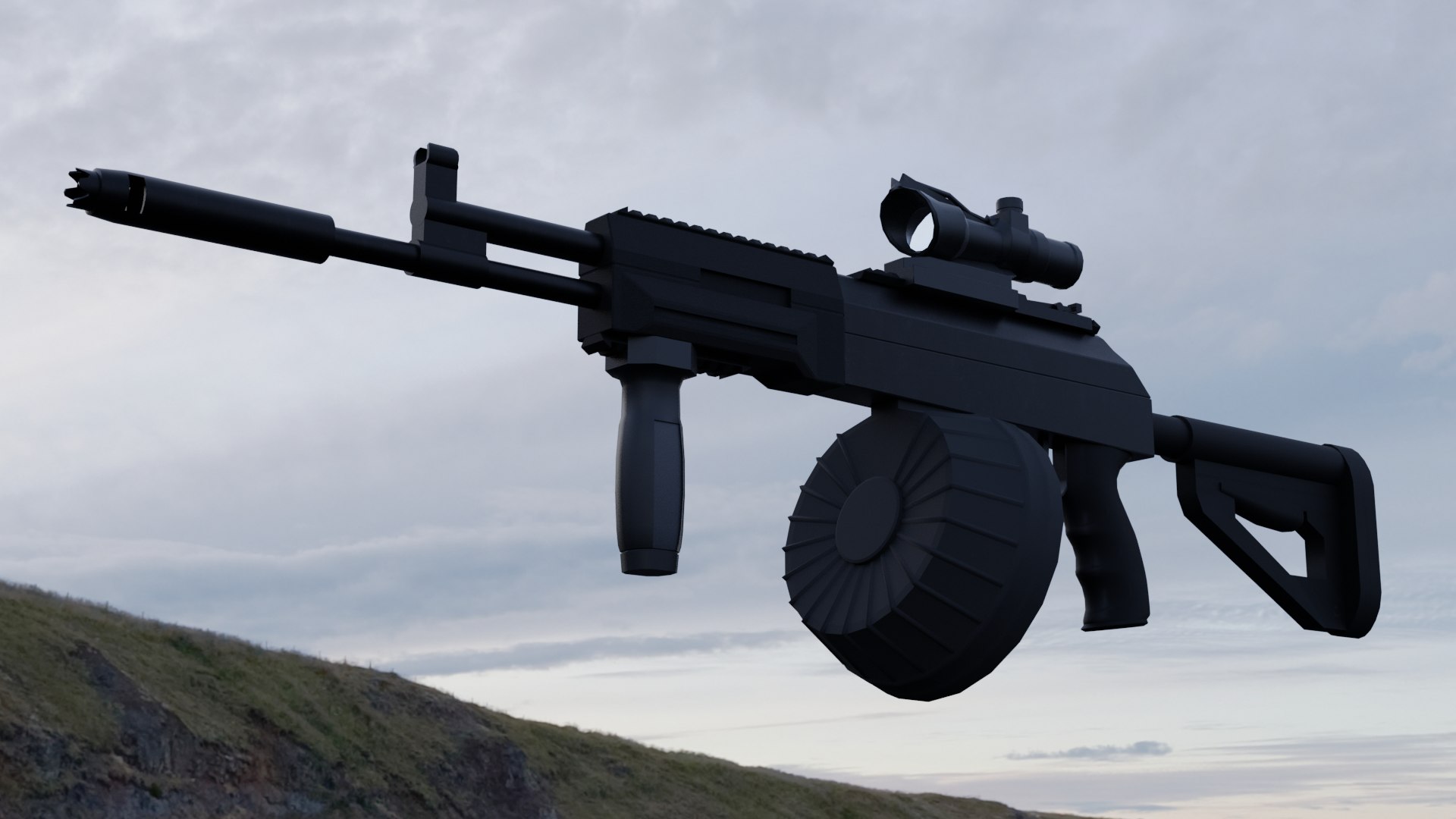 3D ak12 upgrades model TurboSquid 1501145