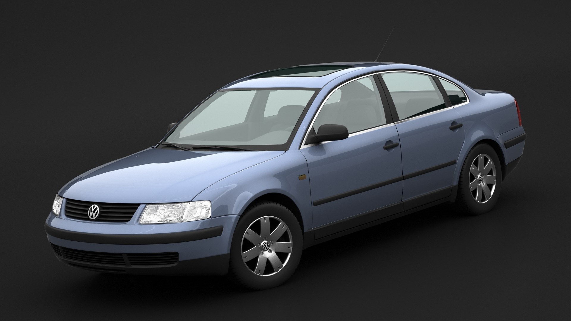 3d Volkswagen Passat B5 Turbosquid 1501189 8862