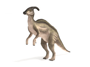 parasaurolophus blender v-multi 3D