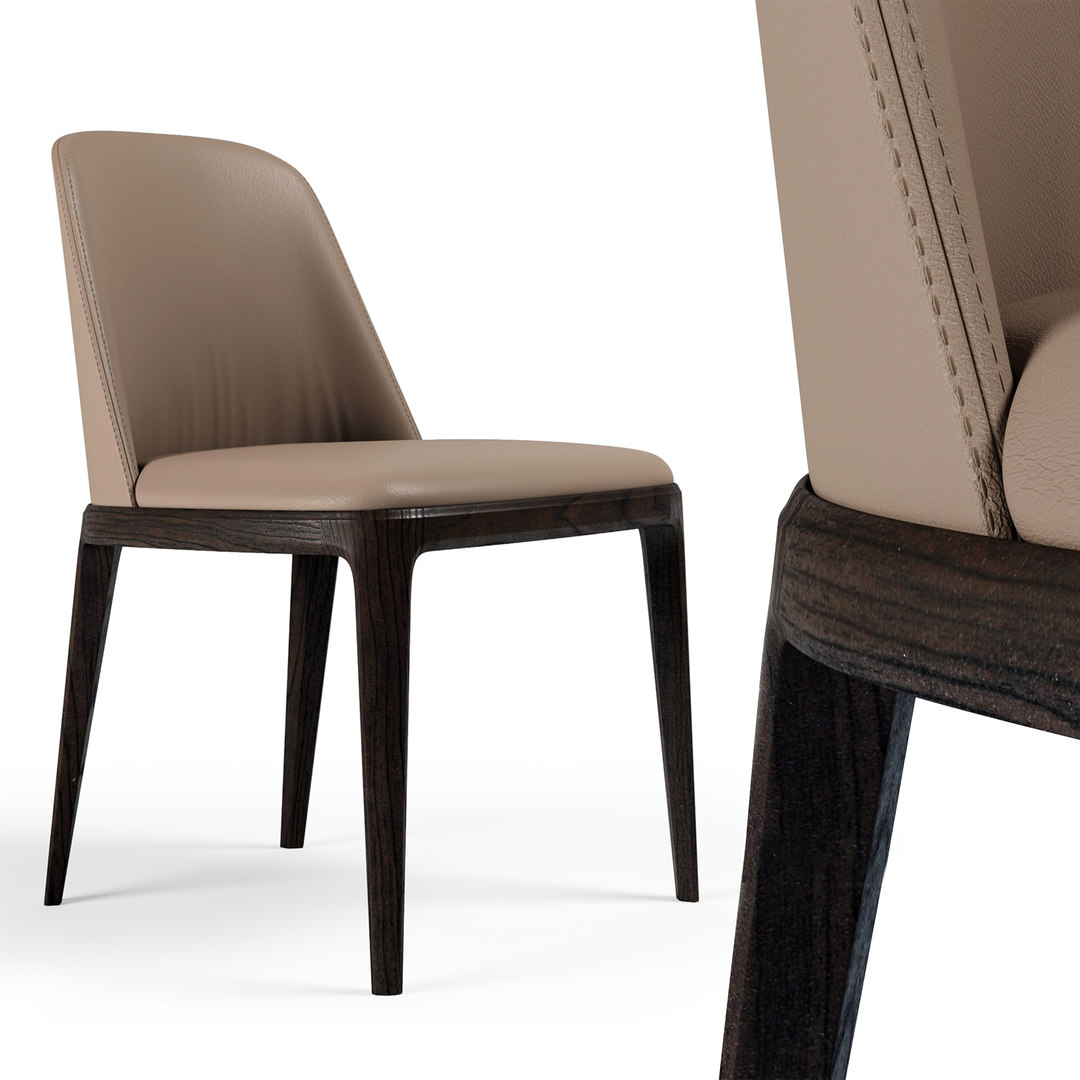 Grace chair poliform 3D TurboSquid 1501645