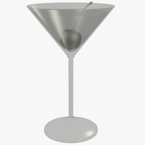 cocktail mesh 3D model