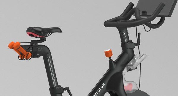 peloton bike 3d model