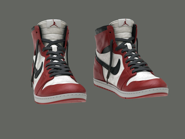 Modello 3D Nike Air Jordan 1 - TurboSquid 1502335