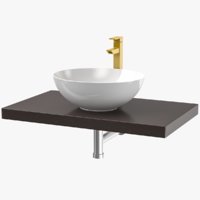 Wash Basin Plate Luxury 3D model
