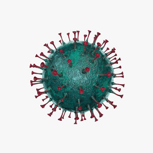 3D corona virus model