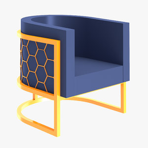 tub chair 3D model