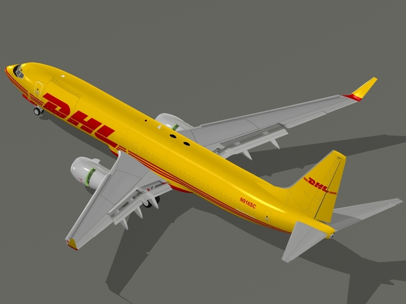 Boeing 737-800bdsf Dhl 3D Model - TurboSquid 1361479