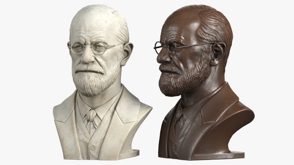 Decorative Bust Sigmund Freud 3d Max