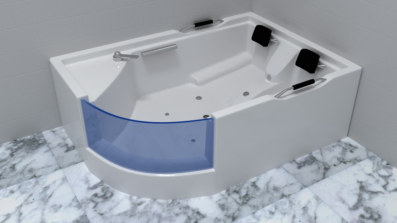 Jacuzzi 3D model TurboSquid 1502963