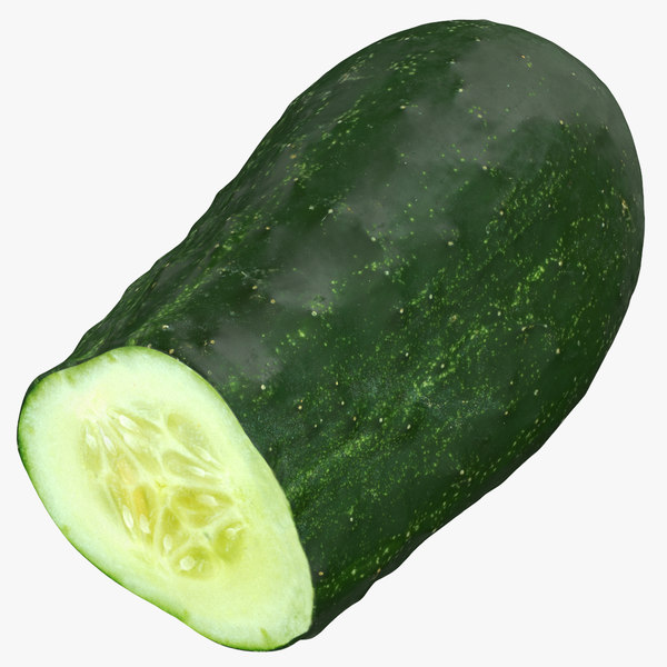 Kirby cucumber 01 cut 3D model TurboSquid 1479927