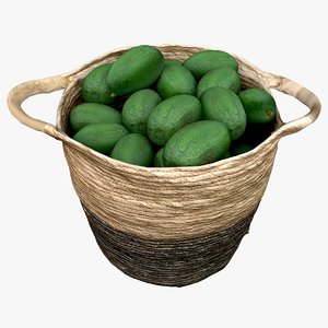 market basket avocados 3D