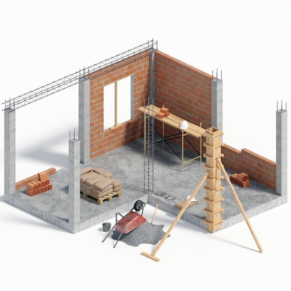 Construction Site Blender Models for Download TurboSquid