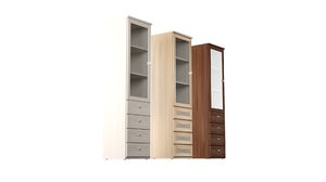 narrow cabinet 3D