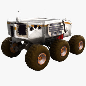 mars rover 3D model