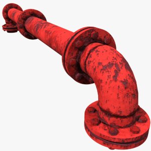 pipe manifold 4 3D model
