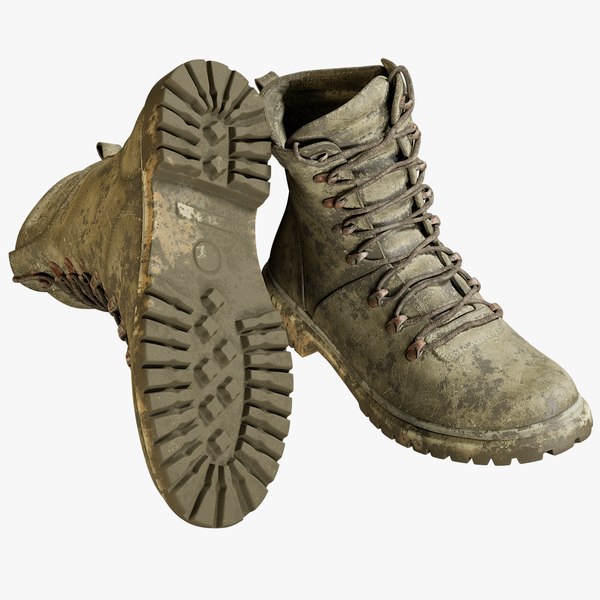 Military Boots 3d Models For Download Turbosquid 