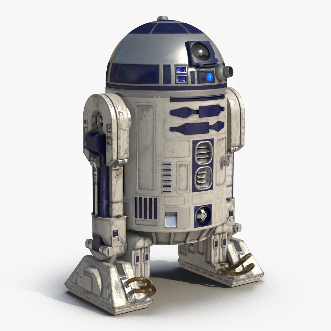  3D  model  r2  d2  animation TurboSquid 1503378